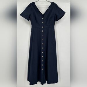 Tuckernuck Navy Blue Kate Maxi Dress NWOT